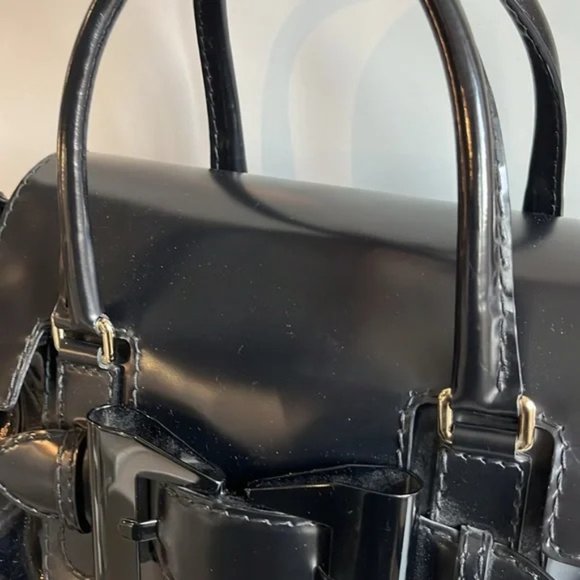 Gucci Large Queen Black Dialux Coated Canvas Tote - Picture 5 of 14